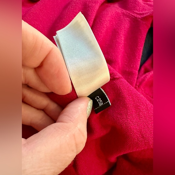 Kate Spade NY Abree Red Raspberry Cashmere Blend Sweater w/ Bow. Size Small - Picture 11 of 12